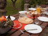 Gravelled patio area