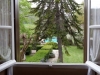 View from master bedroom in Maison sans Tourelle